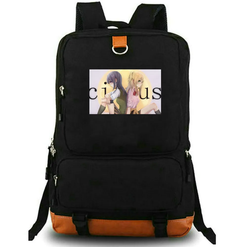 Citrus Backpack Aihara Yuzu Daypack Mei Cartoon School Bag Anime Print Rucksack Leisure Schoolbag Laptop Day Pack