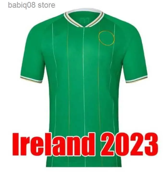 Fanów TOPS TEE 2023 2024 IRLANLAND SOCCER Jerseys Kit Doherty Duffy 23 24 Drużyna narodowa Brady Keane Hendrick McClean Football Shirt Men Kids Mundlid