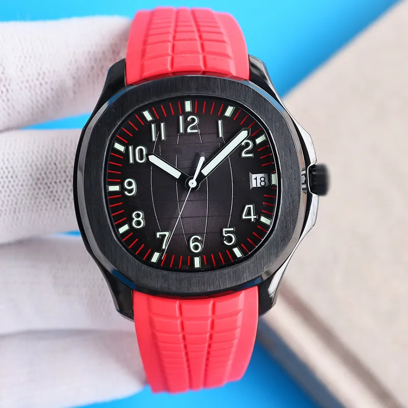 Mens Watch Designer Yüksek Kaliteli Otomatik Hinery Hareketi Saatler 904L PP Tam Paslanmaz Çelik Işık Su Geçirmez AAA Safir Moda Kutu