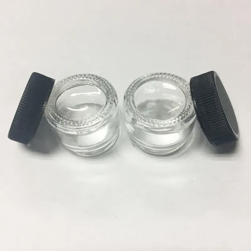 Nahrungsnahrung Non -Stick 5 ml dickes Glas mit Schraubenoberflächen -DAB -Jar -Konzentratbehälter
