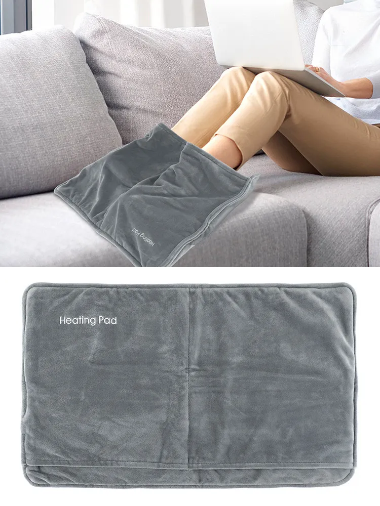 Warm foot pad for two people super large crystal super soft foot warmer