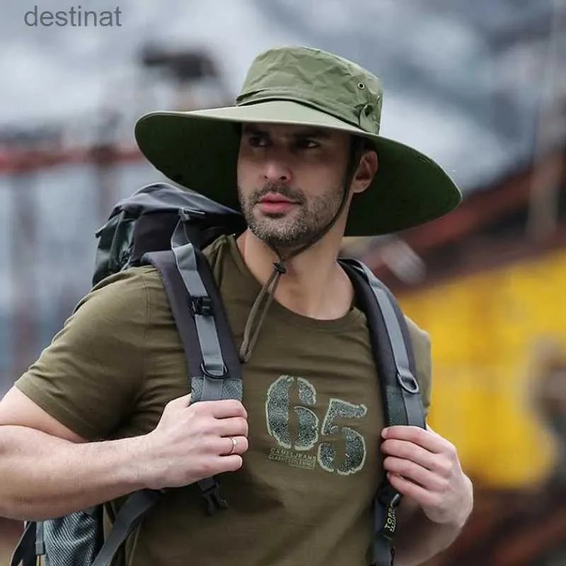 Wide Brim Hats Bucket Hats New Sun Protection Fishing Hat Summer Breathable  Mesh Camping Hiking Caps Anti UV Sun Hat Mountaineering Caps Mens Panama  HatL231221 From Destinat, $3.47