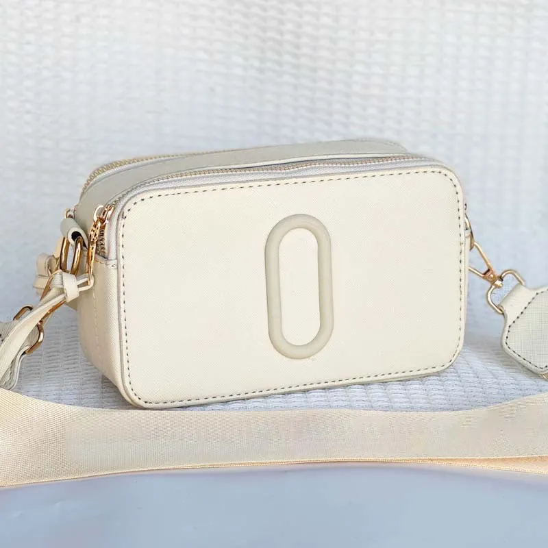 인기있는 고급 디자이너 핸드백 단색 다목적 크로스 바디 카메라 가방 여성 대비 컬러 크로스 바디 싱글 가방 조절 가능한 어깨 끈