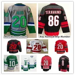 Sebastian Aho Canes Stadium Series Hockey Jersey Brent Burns Martin Necas Andrei Svechnikov Brady Skjei Staal Teuvo Teravainen Frederik