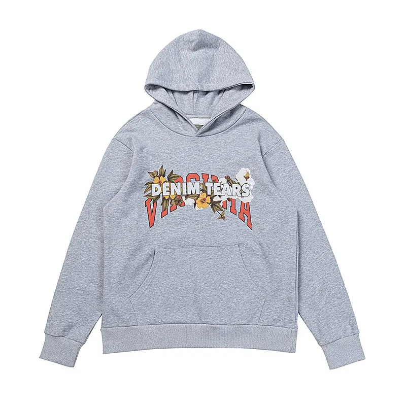 Men's Hoodies Sweatshirts Men Women High Quality Grey Black Hoodie Hooded Cotton Printing Pullovers 24ss