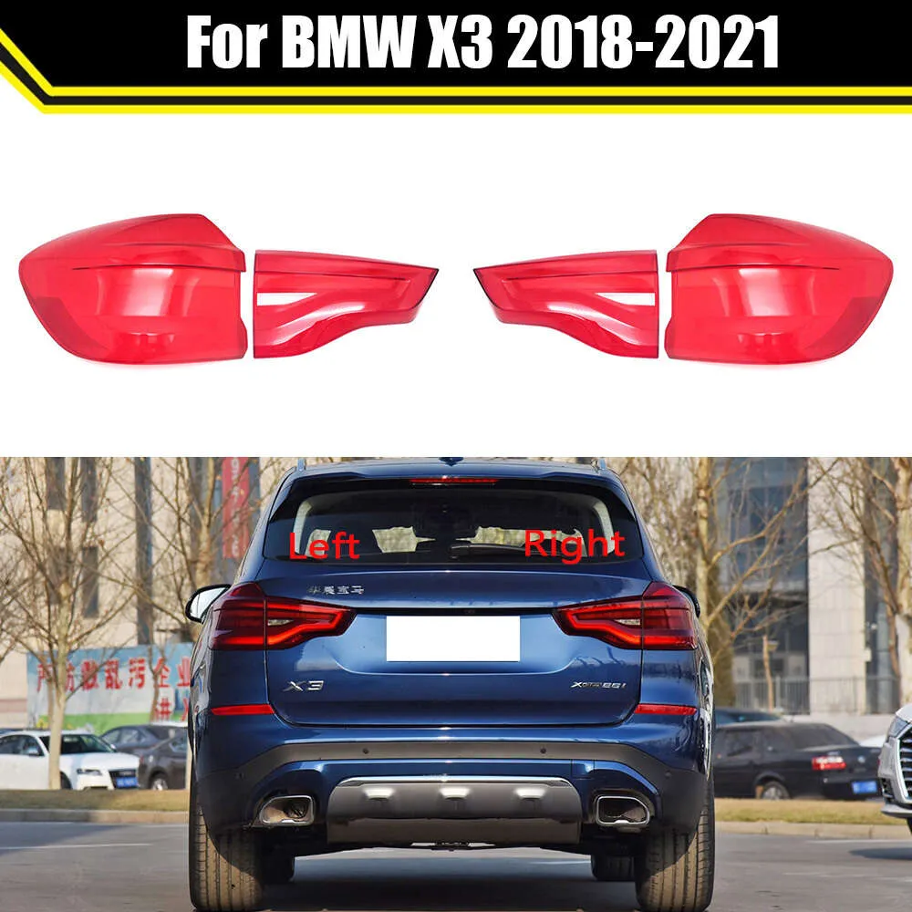 X3 2018 2019 2020 2021カーテールライトブレーキライトは、オートリアランプシェルカバーマスクランプシェードを交換します
