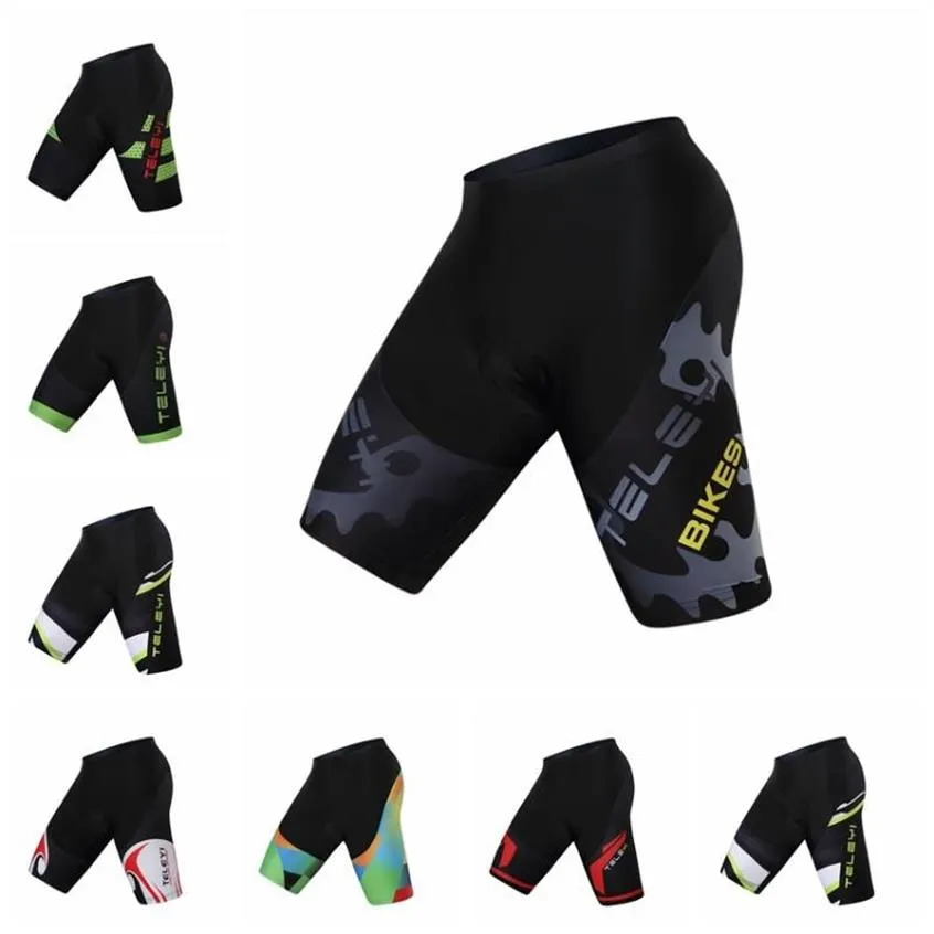 2020 Fietsbroek Mannen Mtb Shorts Gewatteerde Mountain Road Bottom Fiets Strakke Korte Mouw Ademend Ondergoed Groen Black234H