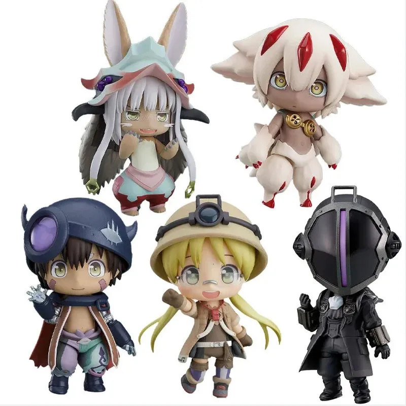 Zhongkaihua Made in Abyss Peluche Nanachi Anime Dessin animé mignon