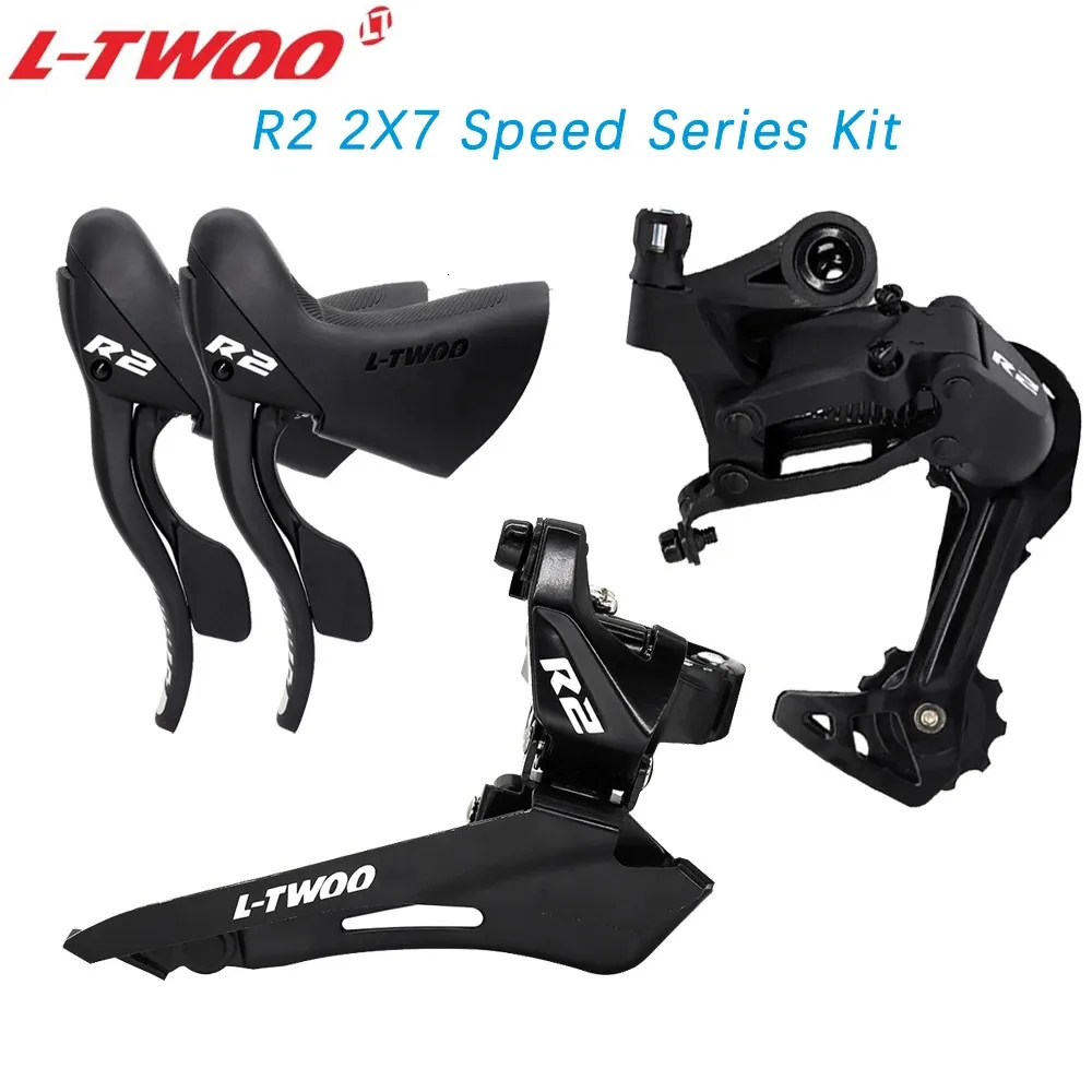 LTWOO R2 2x7 Speed Groupset For Road Bike Shift Lever Front Rear