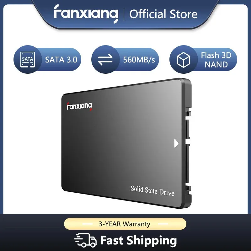 Fanxiang Sata3 Ssd 60GB 128GB 240GB 120GB 256GB 480GB 500gb 1TB Hdd 2.5 Hard Disk Disc 2.5 \