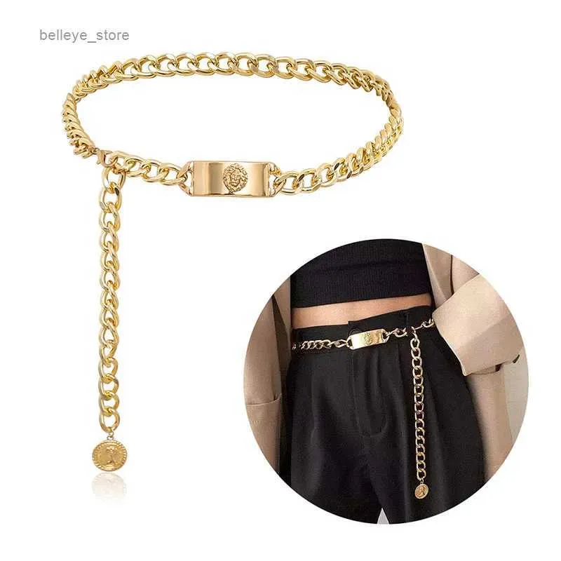 Womens Metal Waist Chain Waist Belt Adjustable Retro Dress Waistband  Accessories | eBay