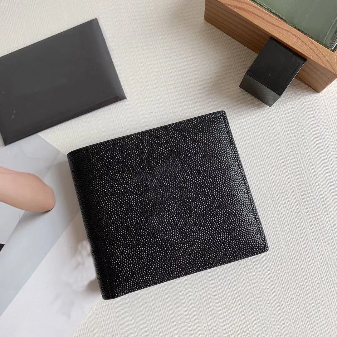 Wysokiej jakości projektant luksusowy styl minimalistyczny 10a wysokiej klasy portfel karty kredytowej Portfel Karta kredytowa Portfel męski Portfel Luksusowe składane torebkę portfel 76