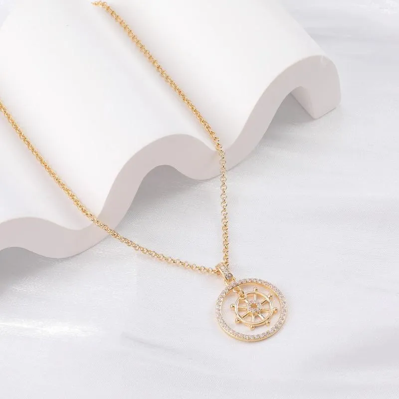 Colliers pendants Collier de gouvernail Makersland pour femmes bijoux tendance dames cadeaux