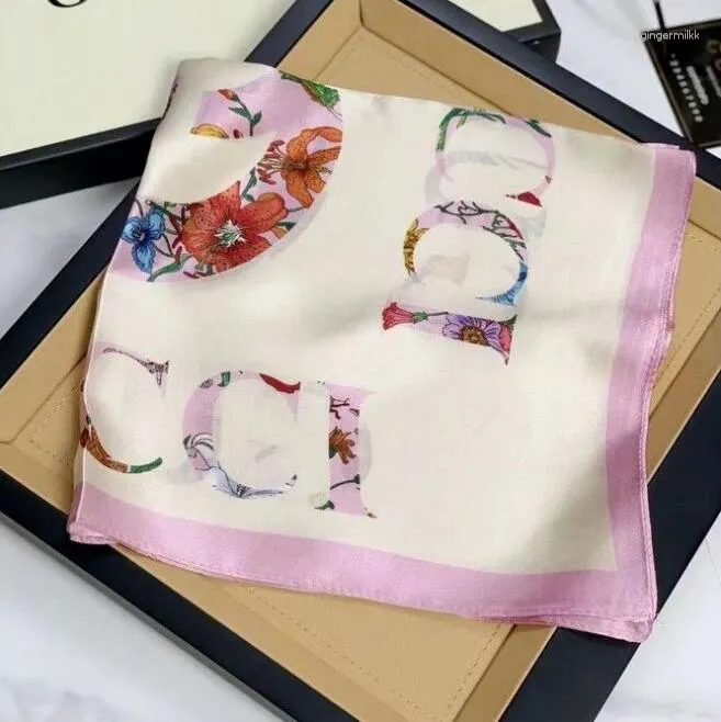 Scarves 12 1style Silk Scarf Head Scarfs For Women Winter Luxurious