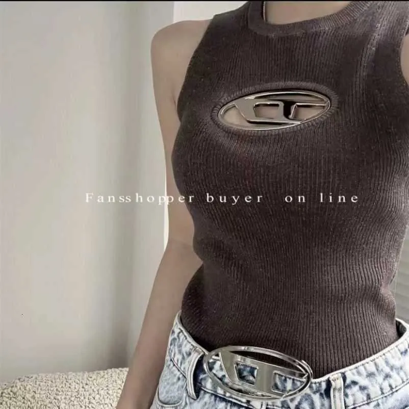 トップス DIESEL Design tank top Diesel Tank Top Designer Women's Diesel Shirt Crop