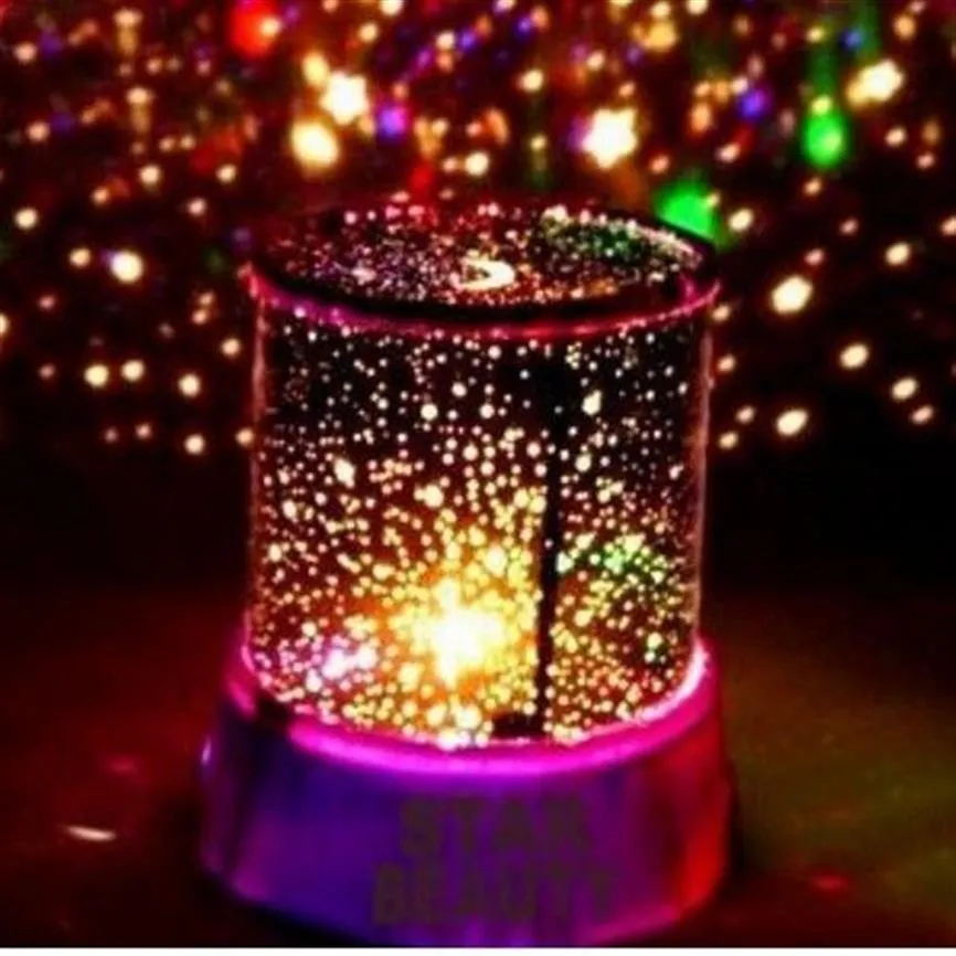 8 Design Galaxy Lamp LED Night Light Star Master Starry Sky Projecteur Couleur Changement Magic Night Lampe pour la Saint-Valentin Gift3236