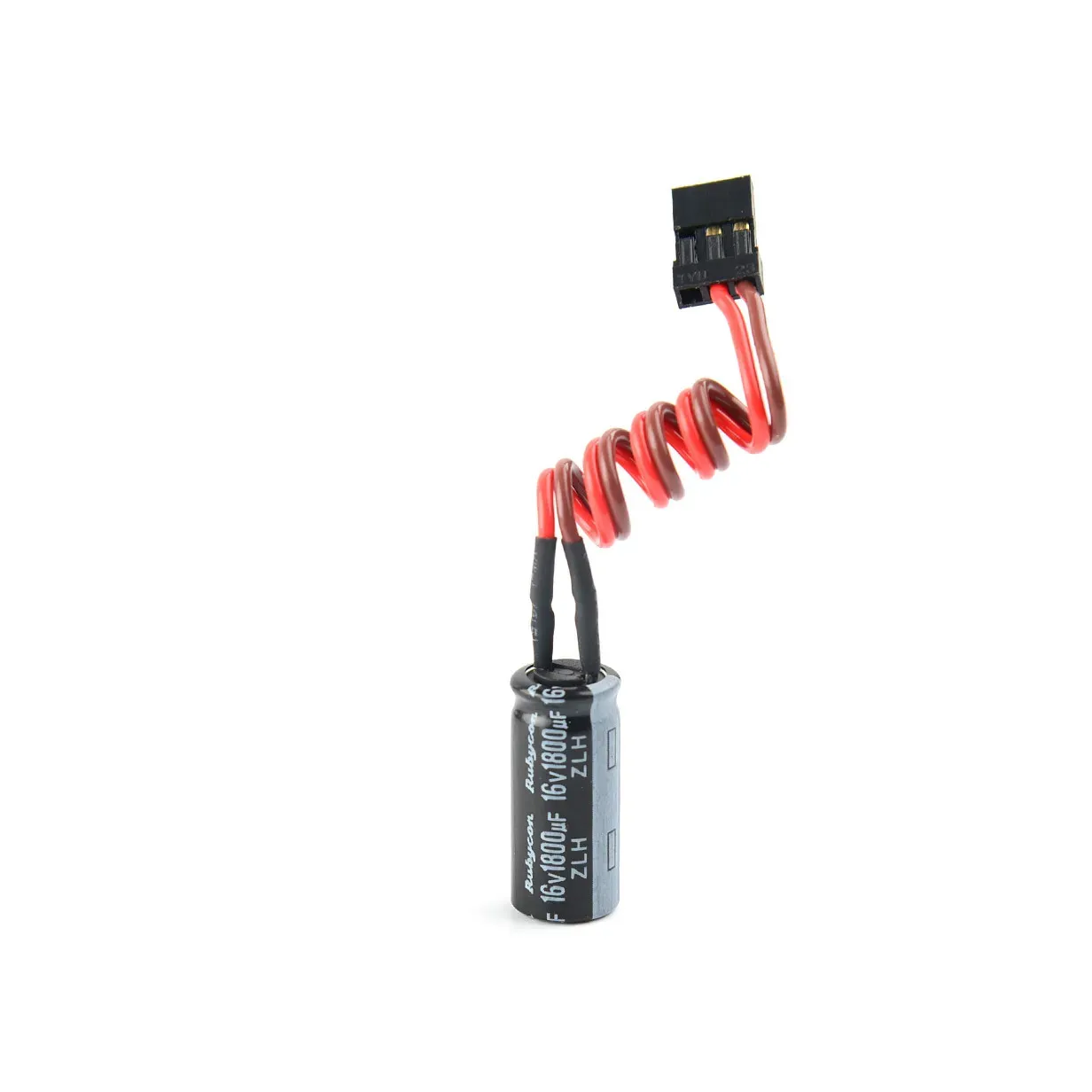 16V 1800UF UBEC Receptor Anti-interferência Capacitância Capacitor de engrenagem de direção de alto torque para receptor de drone RC Drone Parts