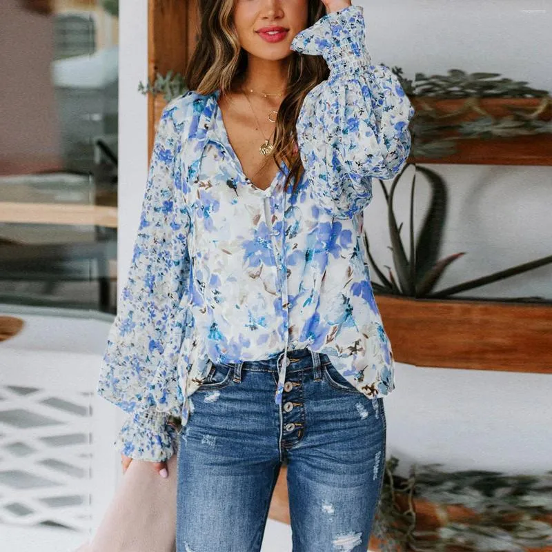 ladies floral tops online