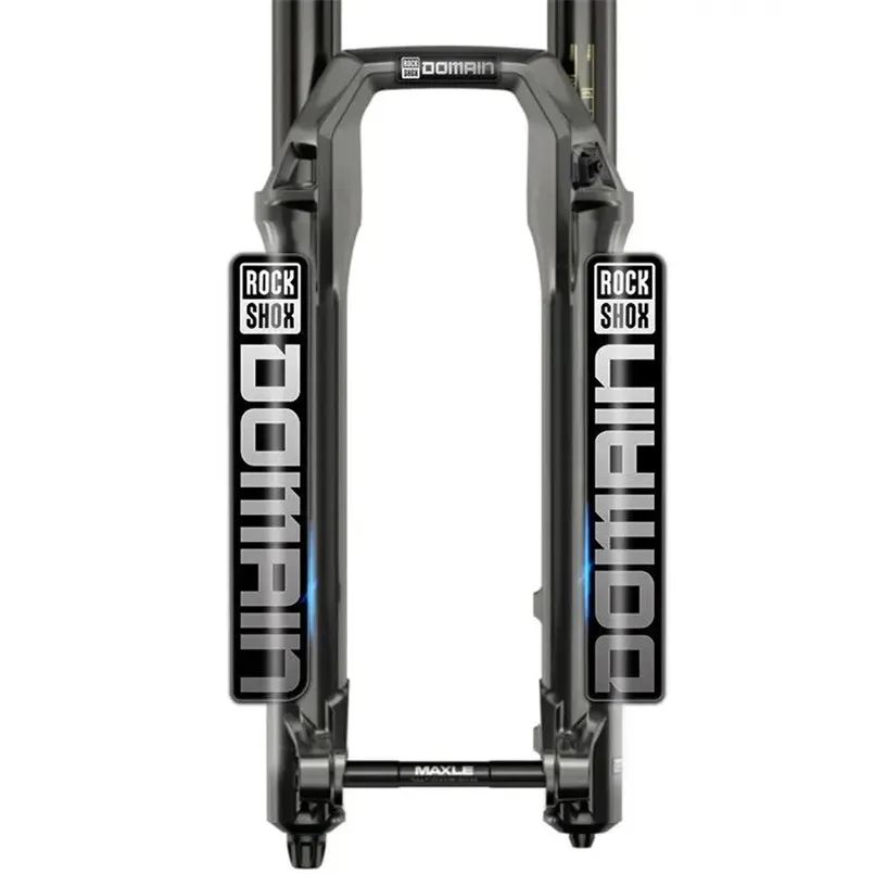 RockshoxドメインMTBフロントフォークステッカーマウンテンロードフロントフォークデカールサイクリング防水装飾自転車アクセサリー231221