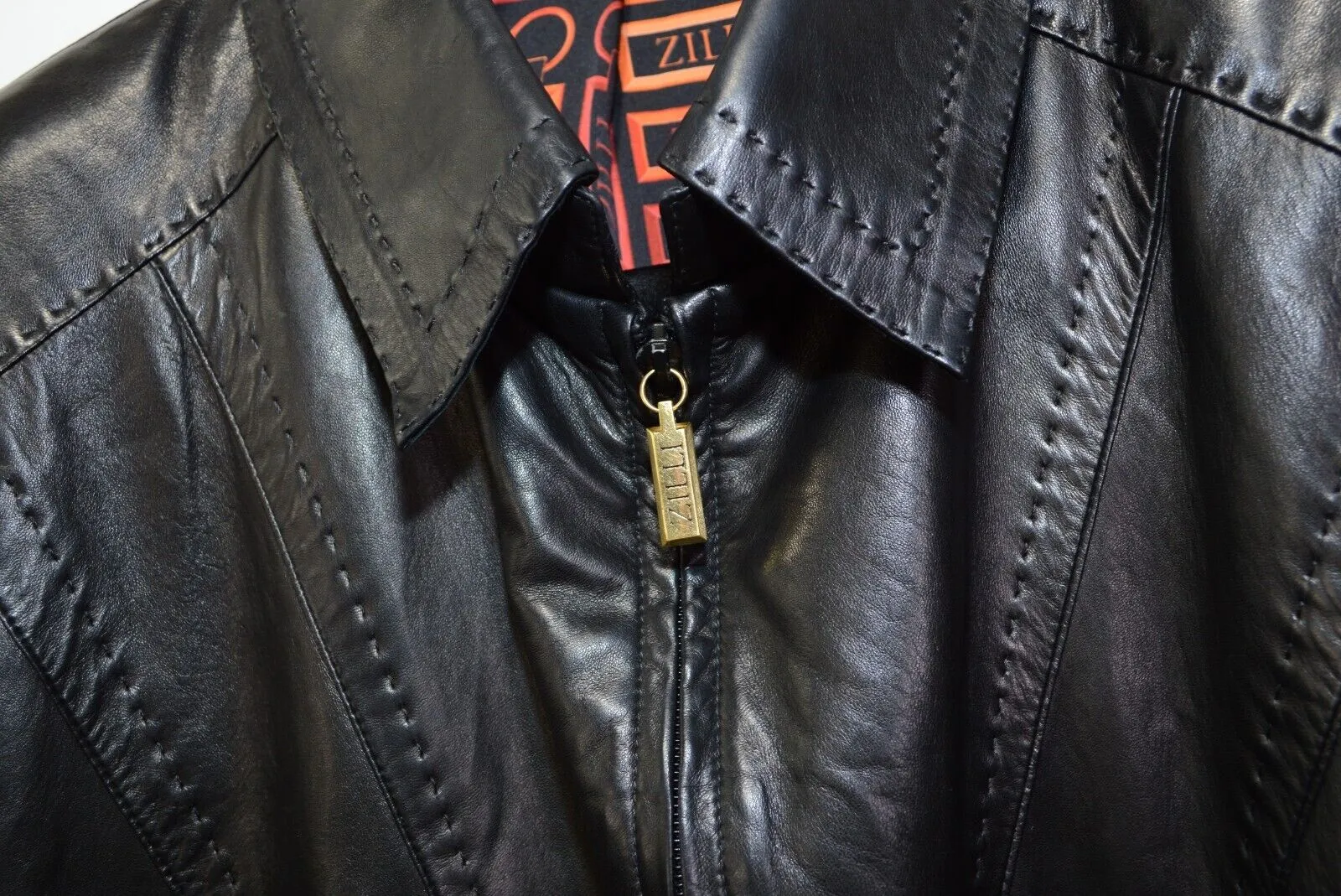 DHgate.com:Zilli Bomber Jacket: Genuine Leather, Silk-Lined DHgate.com:Zilli Bomber Jacket: Genuine Leather, Silk-Lined