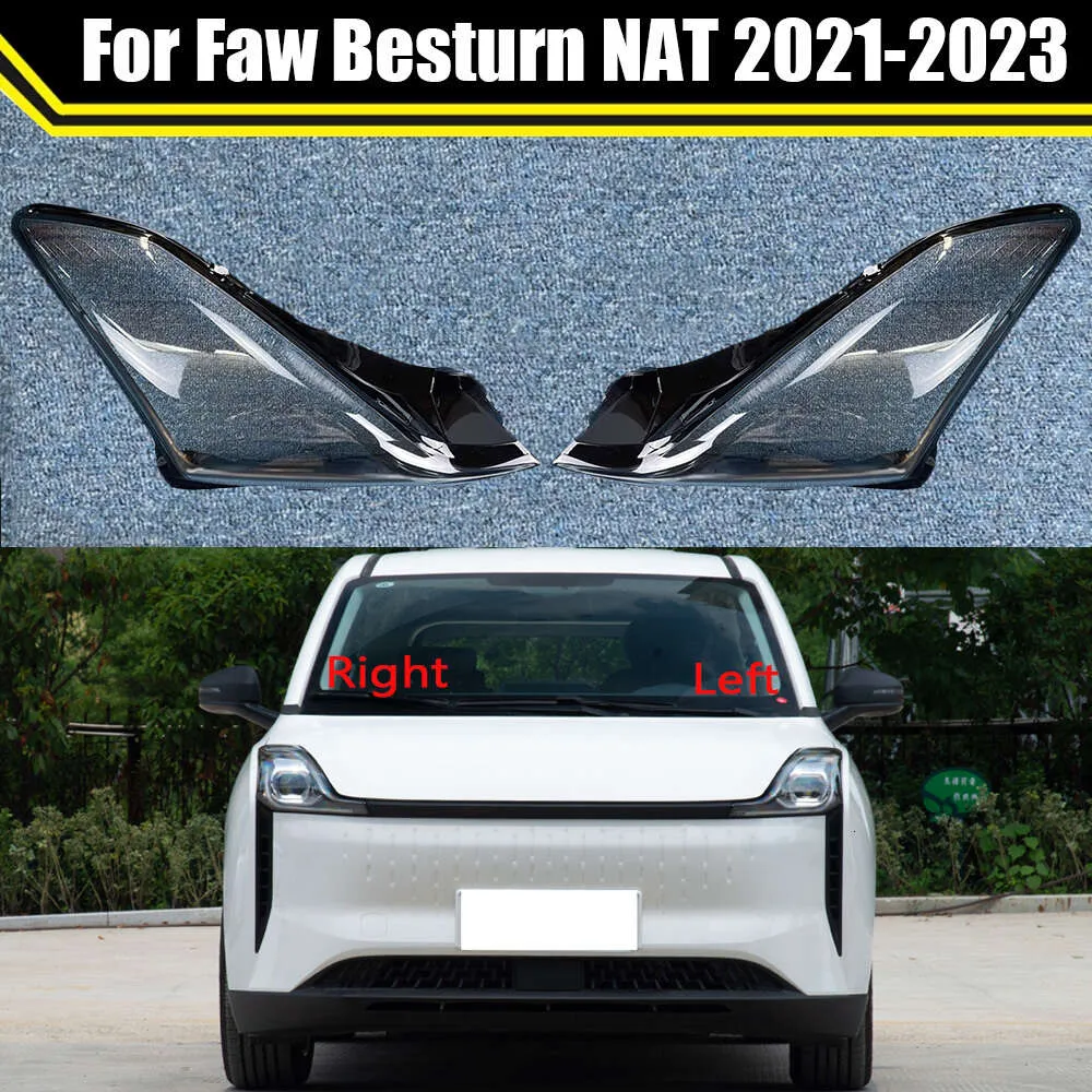 Custodia per proiettori automatici per FAW Besturn NAT 2021 2022 2023 Copertina di copertura per fari frontale per auto con guscio di vetro con guscio di vetro paradigio