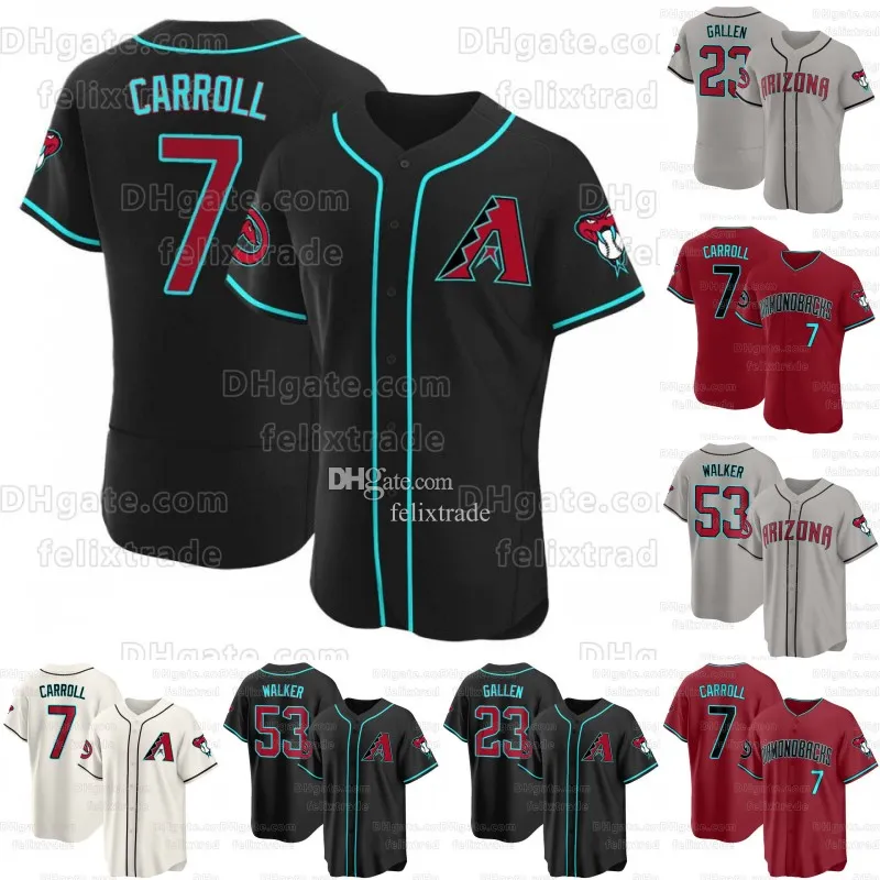 Corbin Carroll 2023 World Series Jersey Christian Walker Bumgarner Diamondbacks Jerseys Мигель Кастро Скотт МакГоу Джейк Маккарти Лурдс Гурриэль -младший Дрей Джеймсон