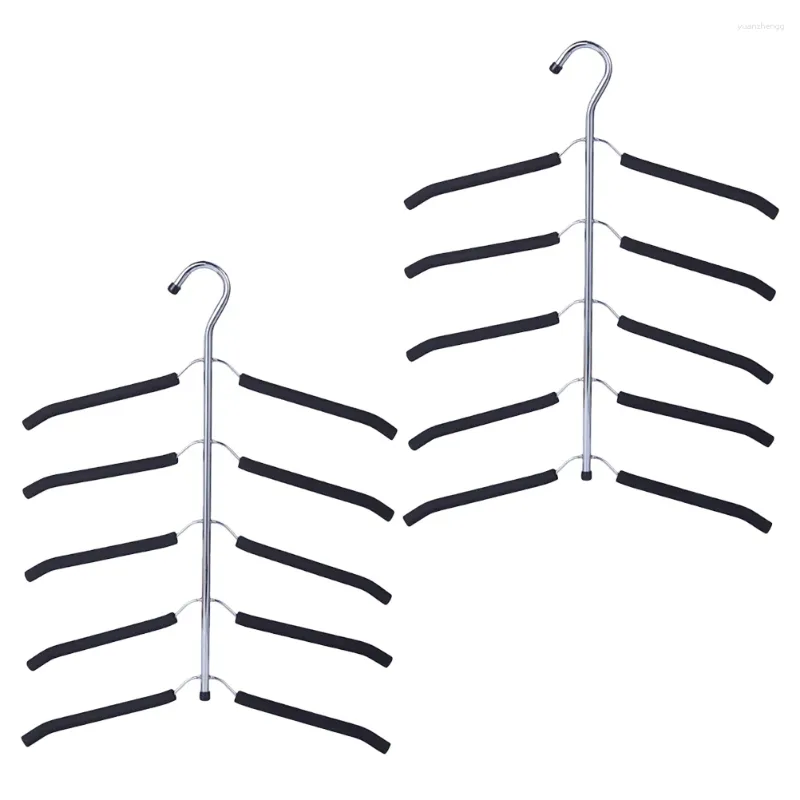 Cabides 2pcs Space Saving Hanger Organizer Organizer Organization Rack