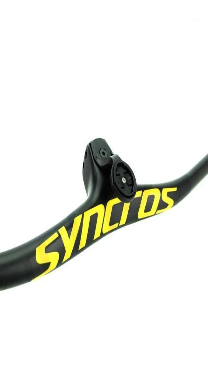 Componentes do guidão de bicicleta SYNCROS Integrado MTB MUSTO FIBRA DE CARBONA FASER Fraser IC SL 81725 Três especificações4168250