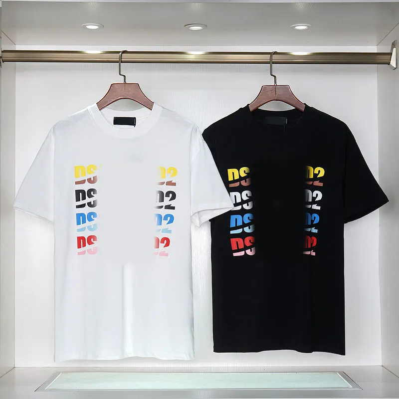 Men Women Letter Printed Pattern Tees T-Shirts Vests Fashion Summer Male Oversized Cotton Tops Tees