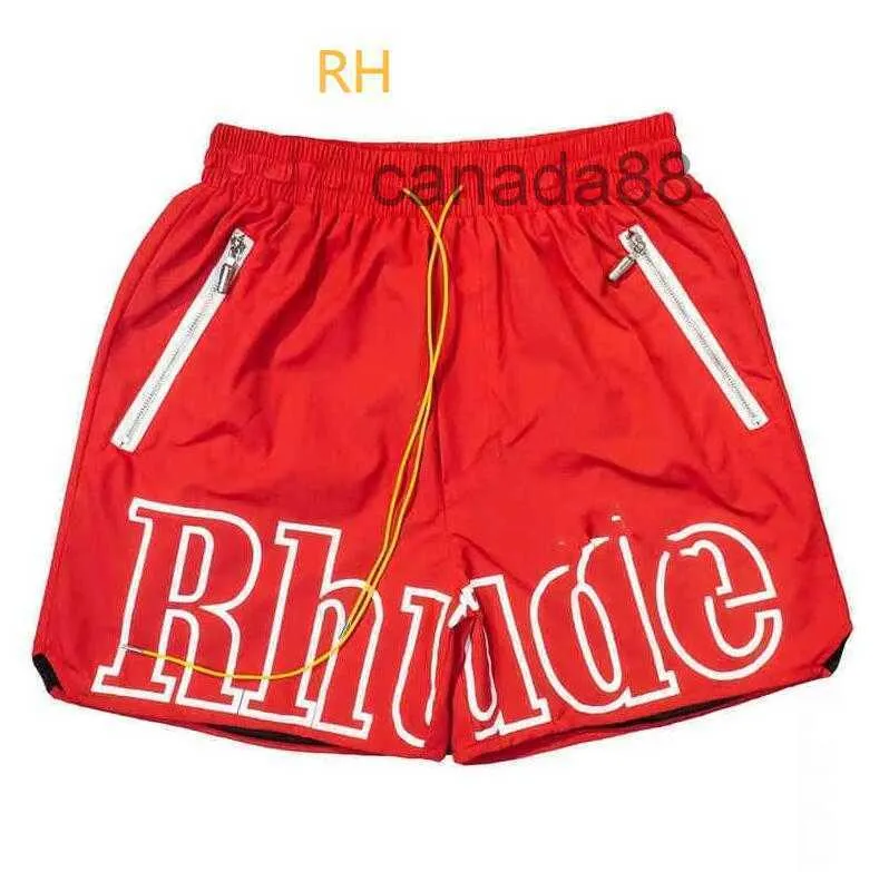 New Rhude Mens Shorts Athletic Casual Mesh Short Men Womens High Quality Classic Beach Fashion Luxury Designer Street Hip Hop Couples KEBO