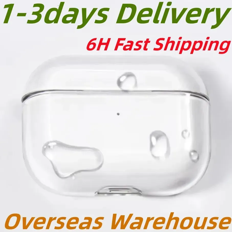 USA Stock için Apple Airpods Pro 2 2. Nesil AirPod 3 Profesyonel Aksesuarlar Solid TPU Silikon Koruyucu Kulaklık Kapağı Kablosuz Şarj Şok geçirmez Kılıf