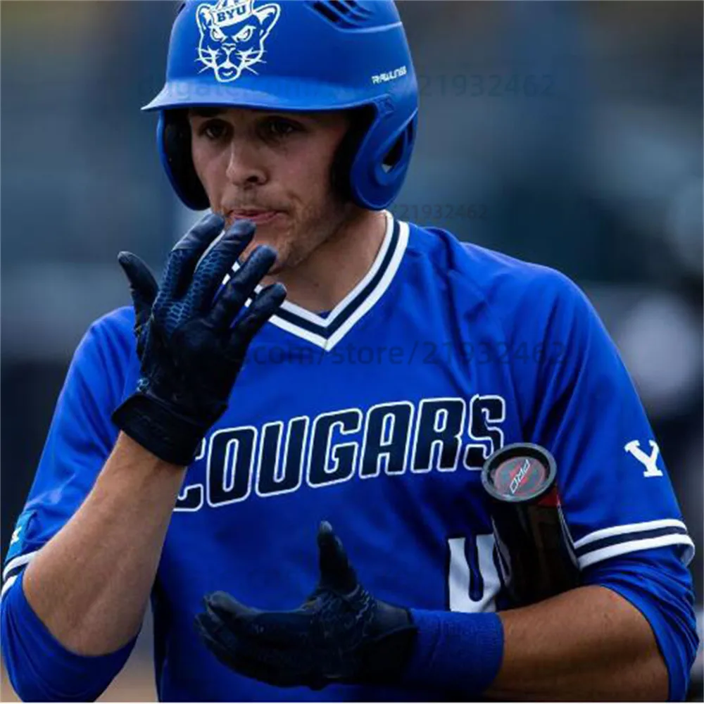 BYU Cougars baseball throwback jersey