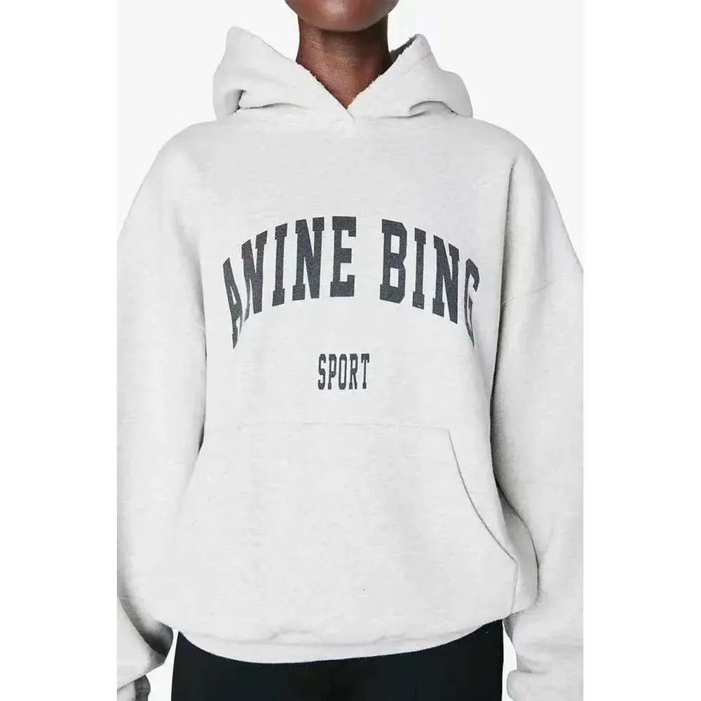 2023 New Annie Bing Summer Mix Mix Styles Cotton Designer Women Fashion Hoodie Streetwear فضفاضة كبيرة الحجم تزلج Tshirt 888SS