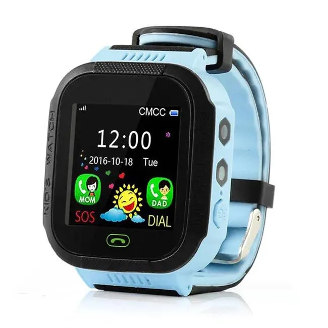 Watches GPS Kids Smart Watch AntiLost Flashlight Baby Smart Wristwatch SOS Call Location Device Tracker Kid Safe vs Q90 DZ09 U8 Watch