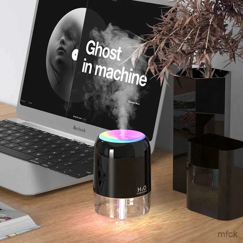 Humidifiers Night Light Colorful Atmosphere Aromatherapy Machine USB Humidifier Bedroom Humidifier 300ml