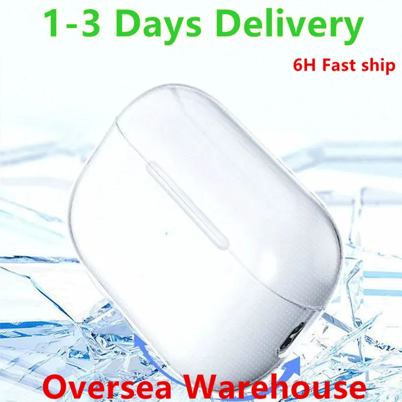 Silicone Transparent Case For Apple Airpods 1 2 3 Cover Earphone Case  Airpods Pro Protective Case