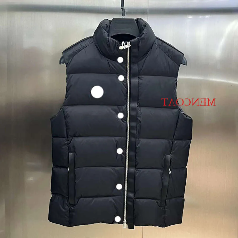 Diseñadores Men Vests Bordado de bordado para mujeres Pantera de cremallera Cuello sin mangas VEST PAREZA Men espesados calientes Gillet Winter Jacket Macai