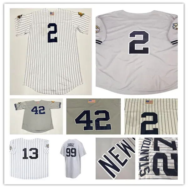 Özel 2001 2009 NY Retro Ws Beyzbol Forması Derek Jeter Mariano Rivera Martinez Bernie Williams Pettitte Roger Clemens Jorge Posada Alex Ro