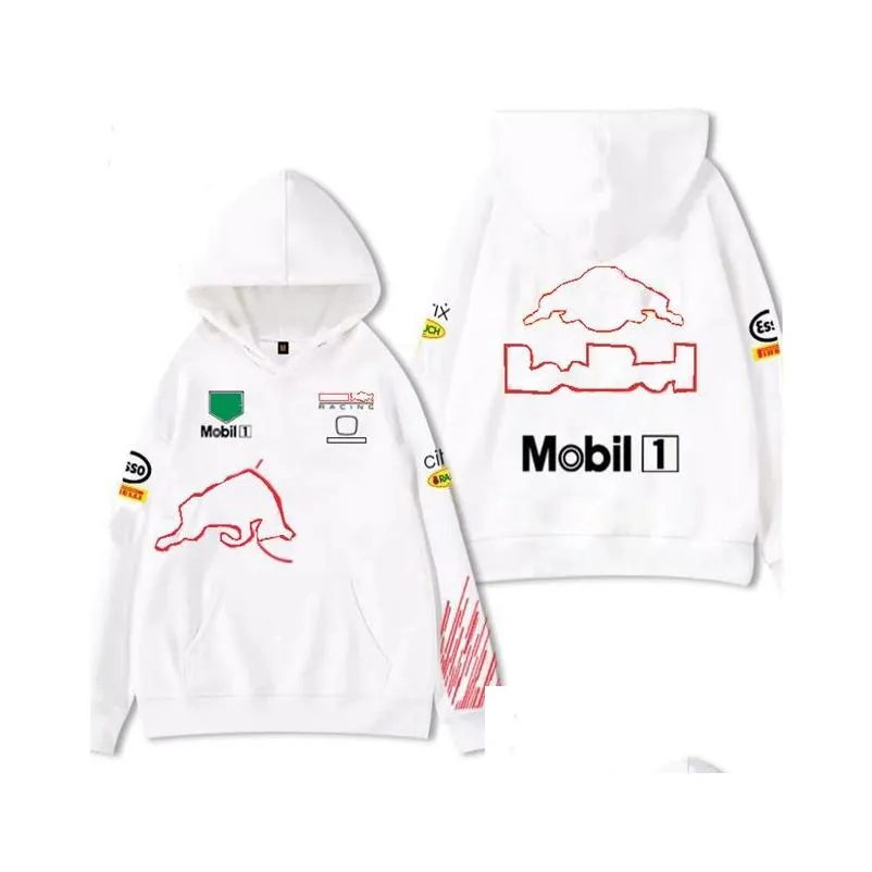 Motorcycle Apparel New Spring Forma One F1 Racing Hooded Plover Sweater Drop Delivery Automobiles Motorcycles Motorcycle Accessories Dhsif