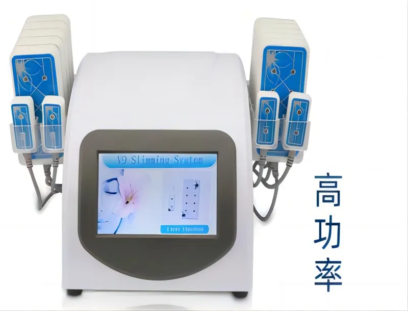 Melhor resultado 14 almofadas 650nm 3MW 160MW Lipolaser Equipe Estetico Lipolaser Terapia portátil portátil Lipolaser Slimmation