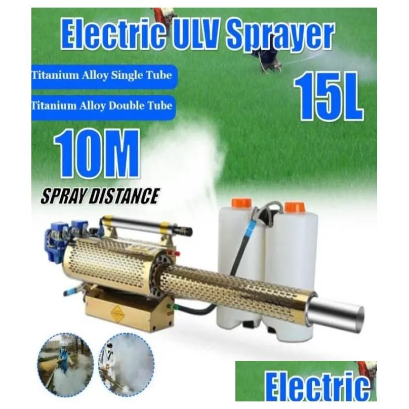 Acessórios para ferramentas elétricas manuais Desinfecção portátil Névoa térmica Hine v pulverizador de grande capacidade Spray para mosquito PEST9088879 Drop del dhjjh