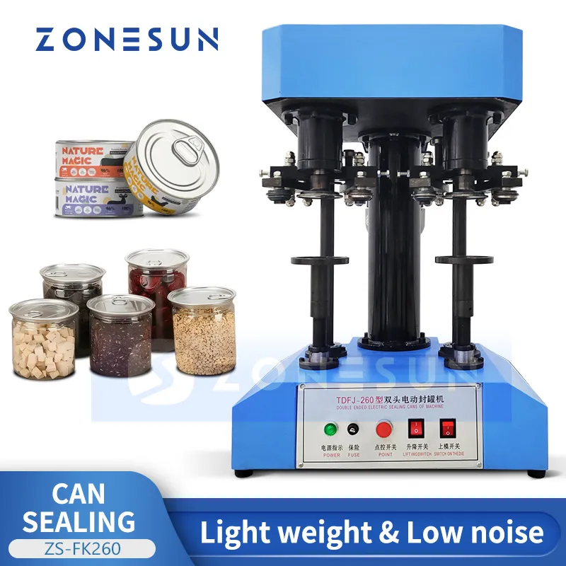 Wholesale ZONESUN Beer Can Seamer Tin Can Sealer Double Seamer Bench