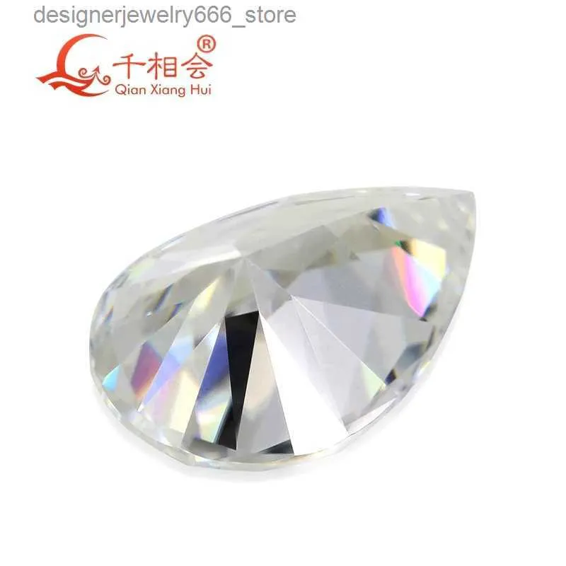 Loose Gemstones 0.5ct 5ct EF White Pear Shape Diamond Cut Moissanite Loose  Gem Stone For Jewelry Making Q231222 From Designerjewelry666, $6.82