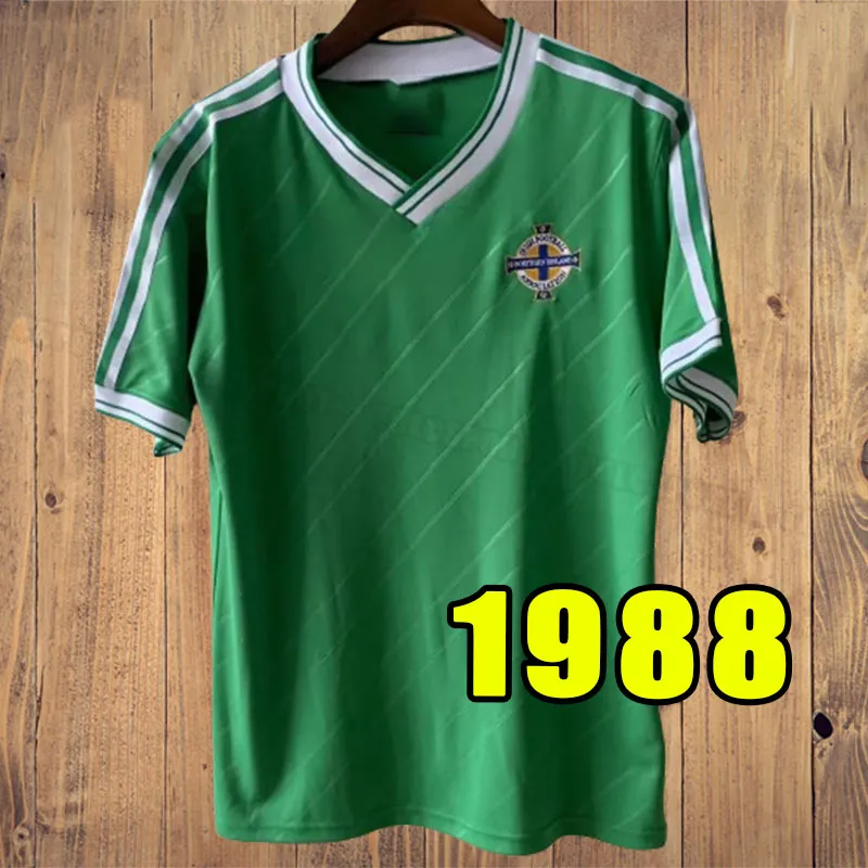 Northern Ireland Ireland Soccer Kit Retro National Team Home Gray And White Away Football Shirt Short Sleeve Uniforms 1990 1990 From Loctjersey 12.33 DHgate.Com