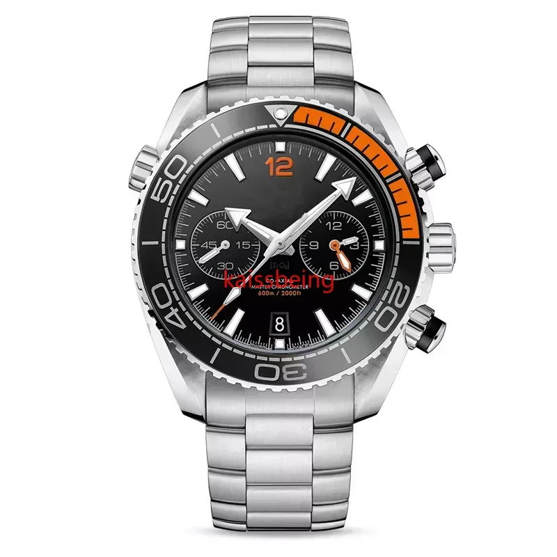 22A NUEVA EDICIÓN LIMITADA Men's Watch Dial 44 mm Timing Ocean Diver 600m Skyfall Acero inoxidable Relojes Ocean Men's