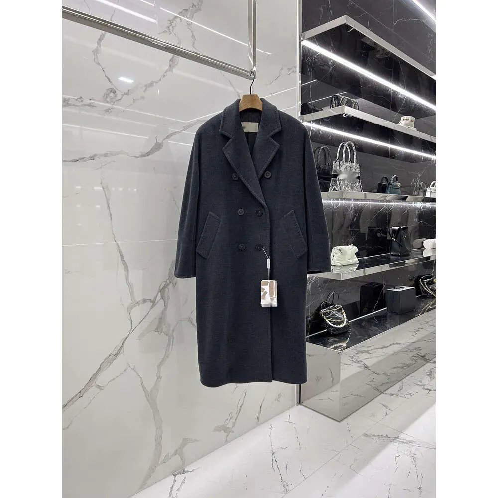Parka Cappotto Cashmere Caldo Stilista Moda Inverno Donna Maxmaras