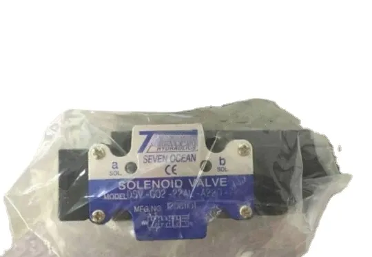 7ocean hidroliği Yedi Okyanus Solenoid Valfı DSV-G02-22AL-A220-20/72/80/90