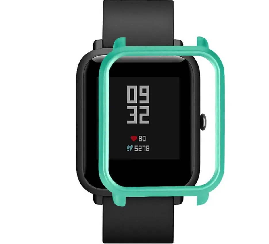 New Smart Watch Accessories Colorful PC Case Cover Protect Shell For Xiaomi Huami Amazfit Bip Youth Watch