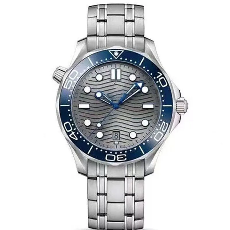Diseñador Reloj Men Top Class Sea 007 James Men's Watch Ocho diales de 42 mm y 300 m Movimientos automáticos Relojes Montre de Luxe Luxury Watch Men Montre Homme