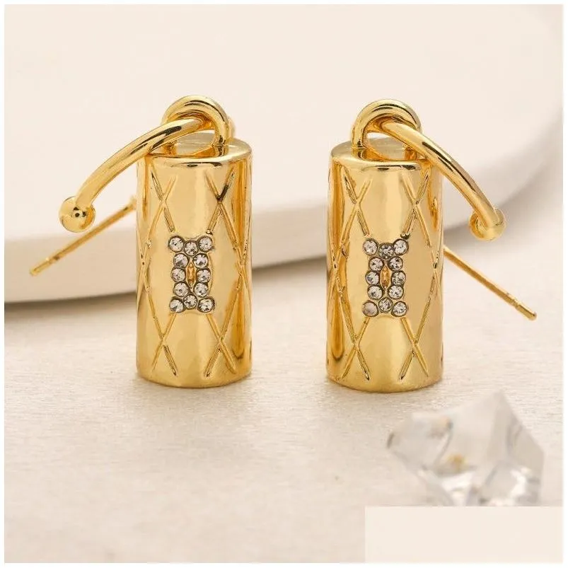 Hoop & Huggie Hie Designer Jewelry Earrings For Women Trendy Jewlery Woman Mossanite Small Hoop Earring Viviene Westwood Vintage Men Dhluq